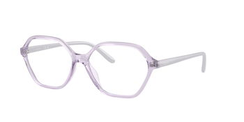 Das Bild zeigt die Korrektionsbrille 5622 3192 von der Marke Vogue in Transparent Türkis.